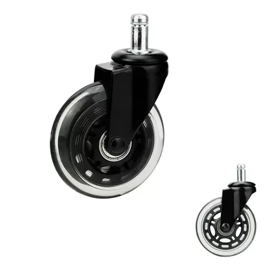 3″ Furniture Chair Casters , 50kg Loading Office Chair Caster Wheel - Furniture Casters