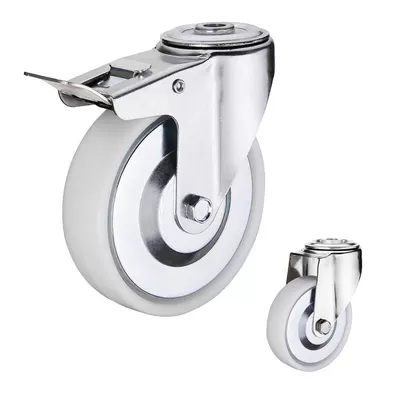 Industrial Casters - 3inch 110lbs Loading Industrial Casters With Dust Covers