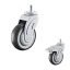 TPR 5 Inch Threaded Stem Casters , 135kg Loading Hospital Bed Caster Wheel - Medical Casters