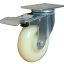 NYLON CASTER WITH DOUBLE BALL BEARING SWIVEL 1