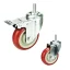 Wholesales 100mm PVC Medium Duty Casters